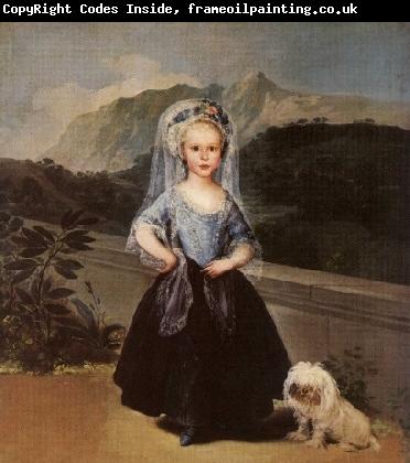 Francisco de Goya Portrait of Mana Teresa de Borbon Y Vallabriga